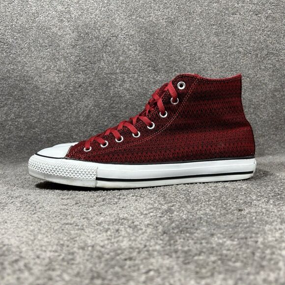 Converse Chuck Taylor All Star Zig Zag 139841F Mens Size 13 Red High Top Shoes - Picture 6 of 13